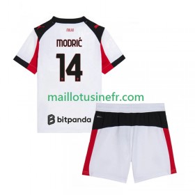 Maillot de Foot AC Milan Luca Modrić 14 Extérieur 2025-26 - Enfant